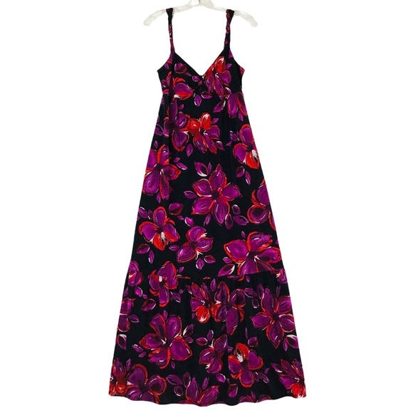 Allen B by Allen Schwartz Floral Print Maxi Dress - Picture 1 of 11